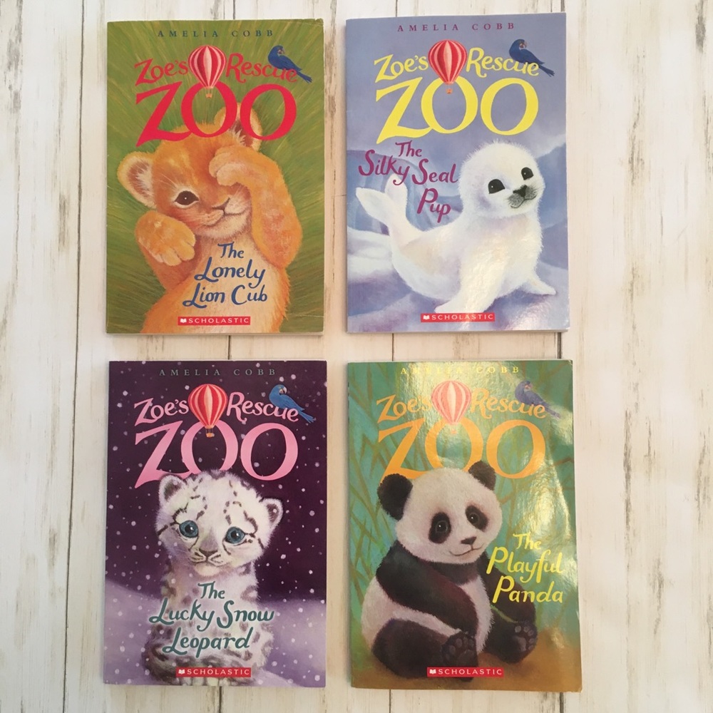 Zoe’s Rescue Zoo book bundle